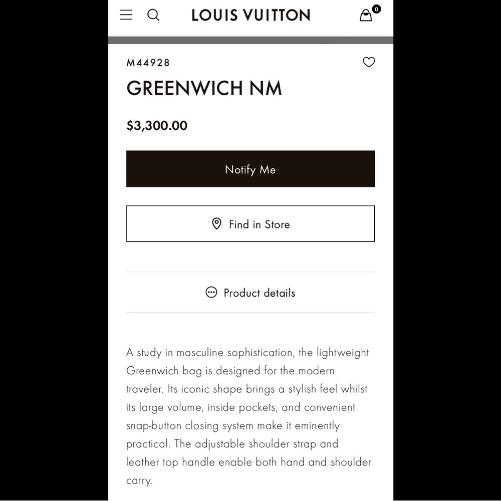 Louis Vuitton Neo Greenwich Damier Graphite - Picture 6 of 7